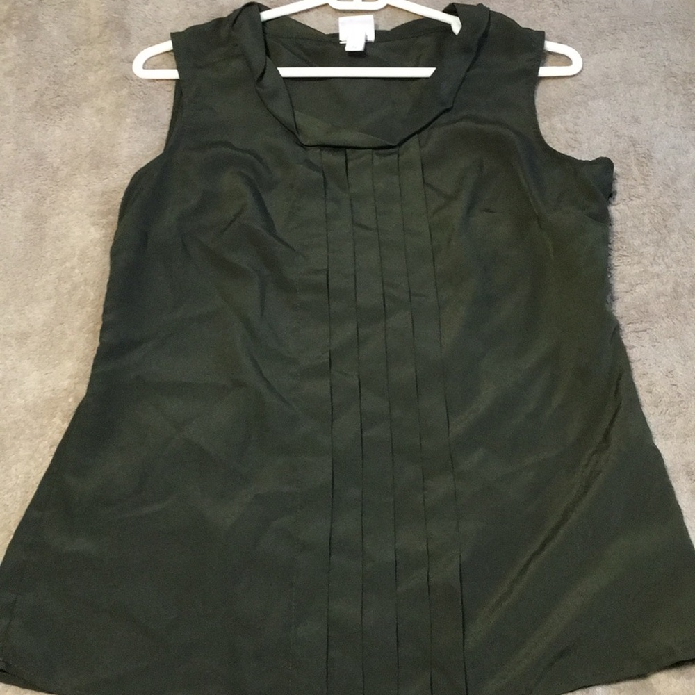 Merona green top